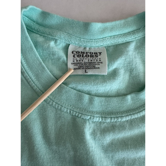 Kenny Chesney The Big Revival 2015 Concert T-shirt Mint Green LRG Country Music - Picture 5 of 12